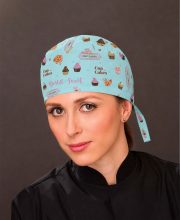 PIRATA ESTAMPADA CUPCAKES AZUL