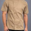 CHAQUETA REF 216 MG CORTA CAQUI