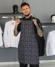 PETO ESTAMPADO CUCHILLO FONDO NEGRO