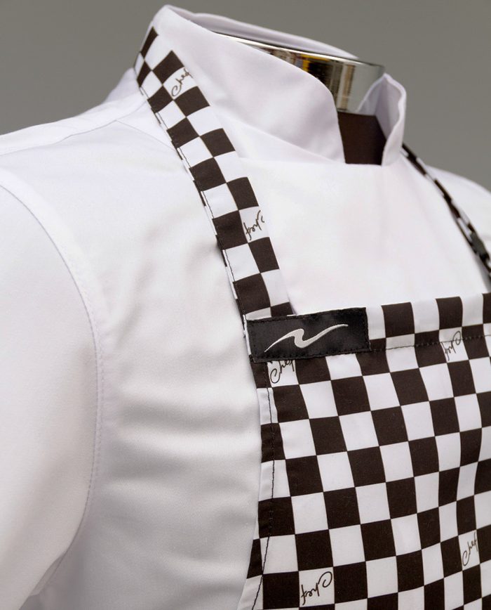 Peto-Estampado-Detalle-Ajedrez-Colombia-Chef
