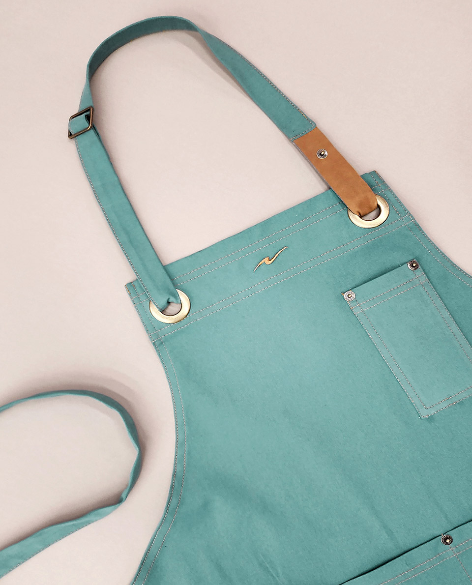 Peto-506-Agua-Marina-completo-bosillo-Colombia-Chef