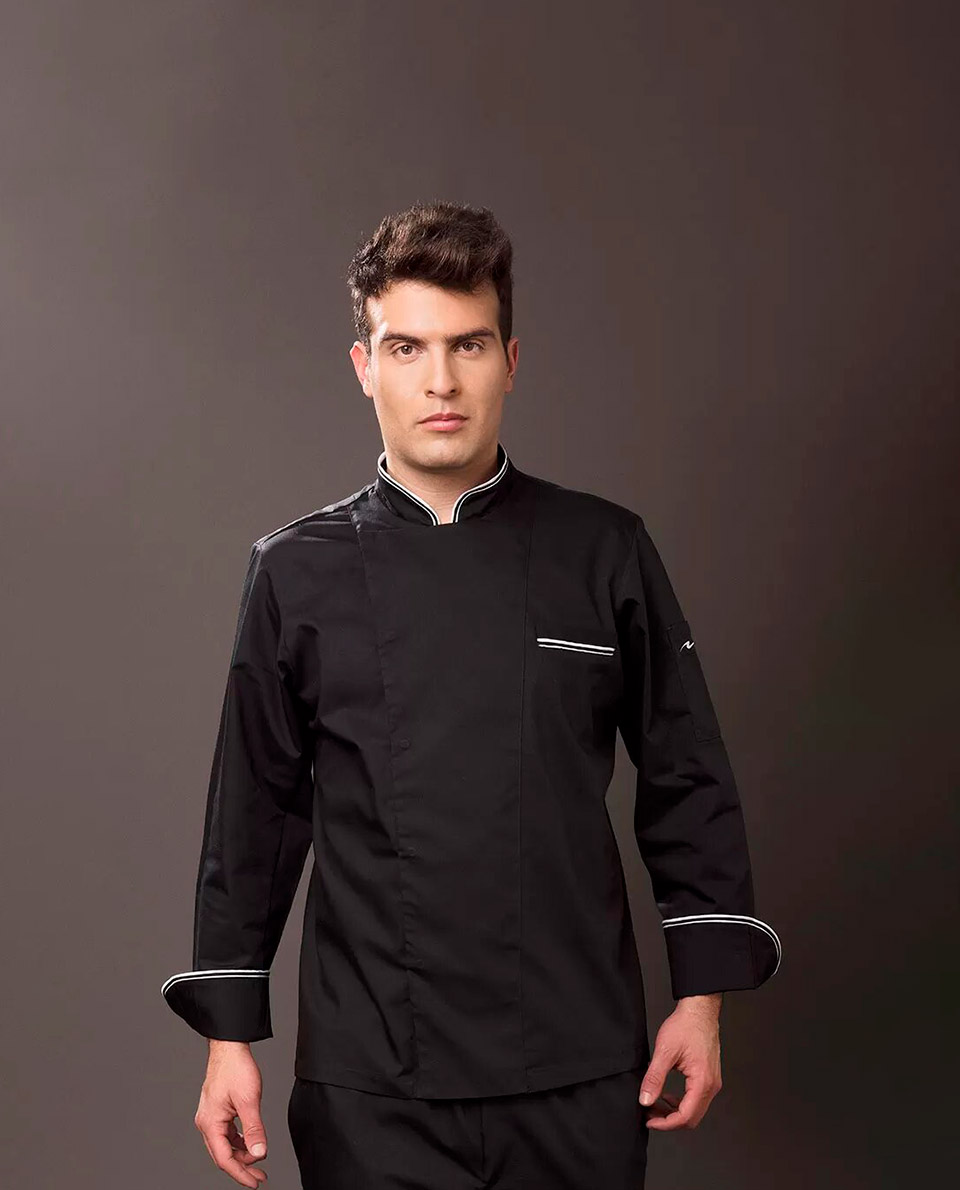 Chaqueta-126-Negra-Manga-Larga-Colombia-Chef