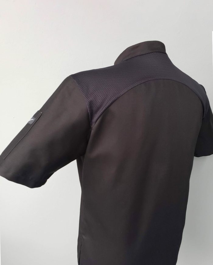 Chaqueta-Air-Fresh-Negra-Posterior-Colombia-Chef